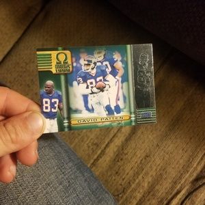 David Patten #158 1999 Pacific omega football card